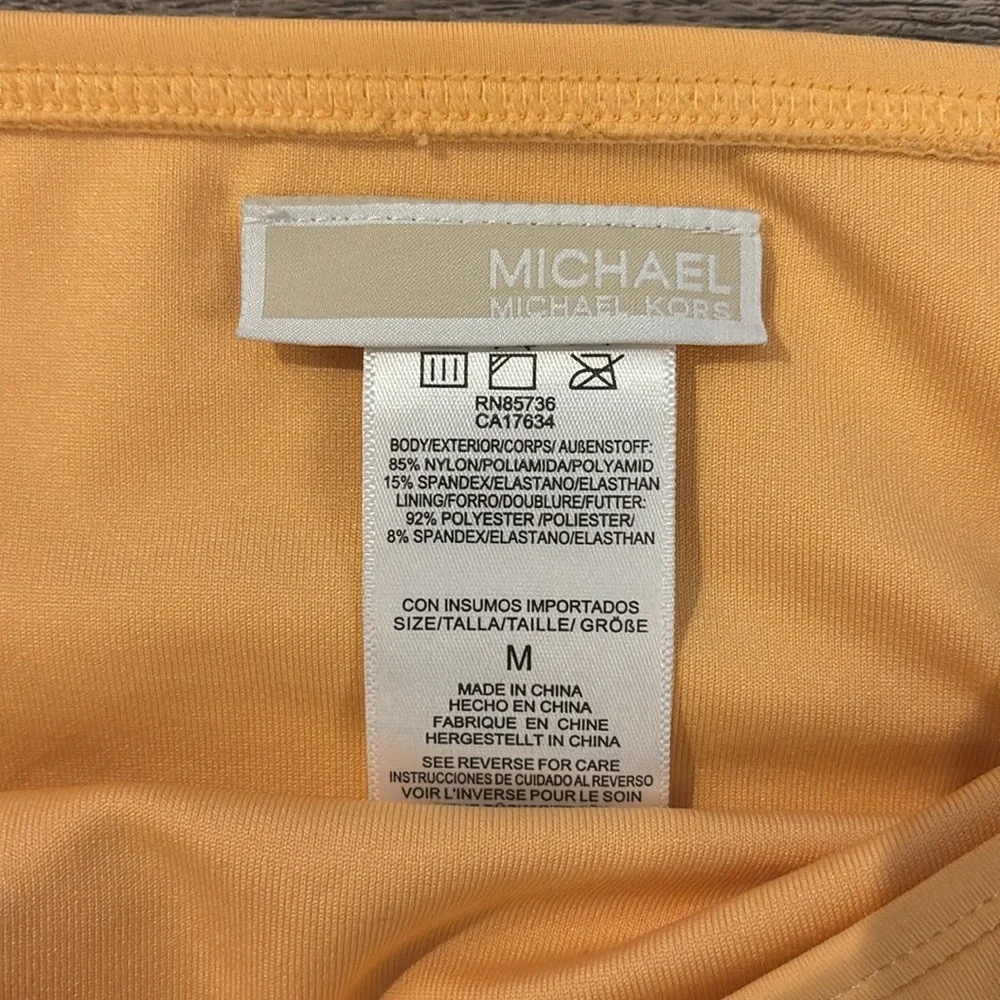 Michael Kors orange Bikini Set size S/M